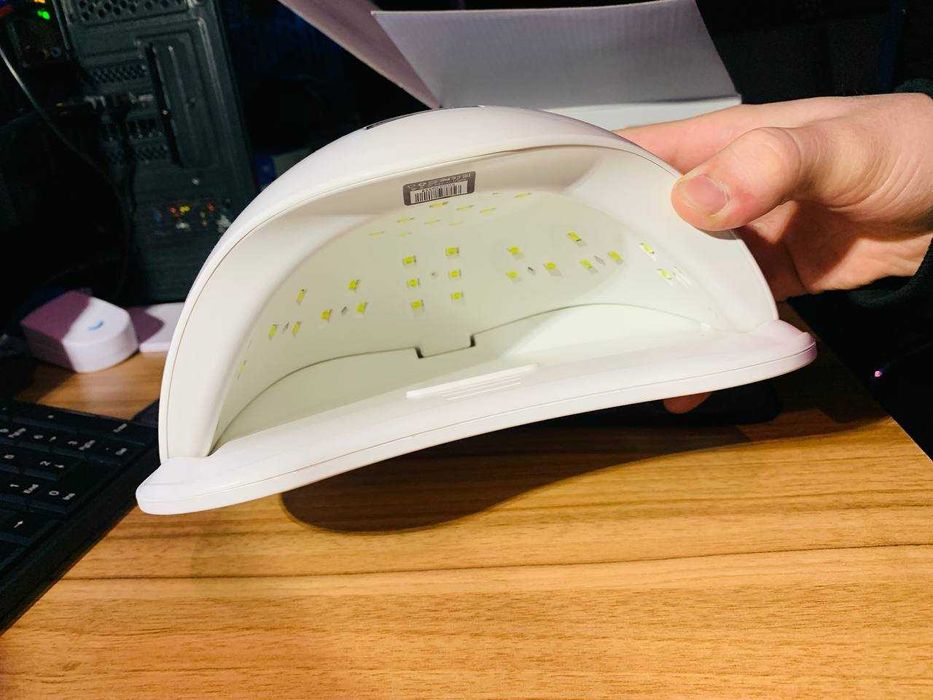 Гибридные УФ -LED лампы VINIMAX 48W для ногтей  (любой вид лака)