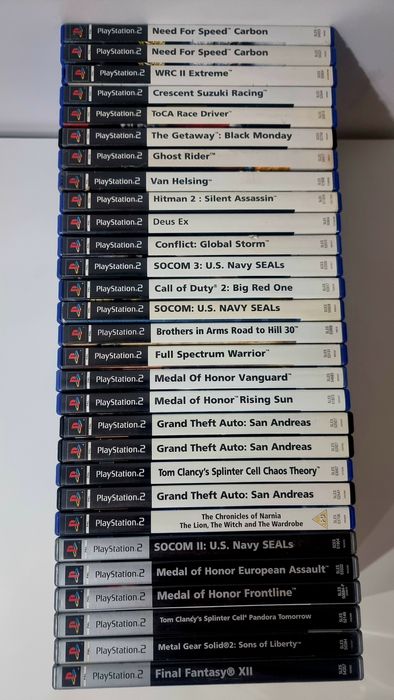 Jocurile copilariei , discuri ps2 raritati