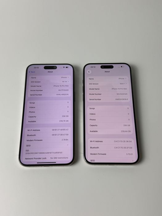 iPhone 15 Pro Max 256 Gb Natural Titanium | Перфектен технически