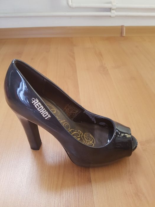Pantofi  de ocazie Redhot,cu toc de 13 cm,