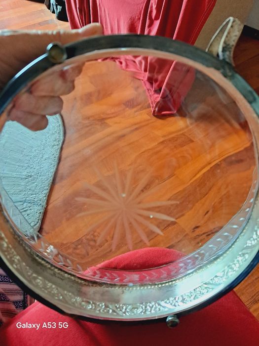 Fructiera cristal veche