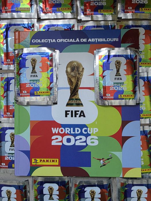Starter Pack World Cup 2026 Album si Plicuri