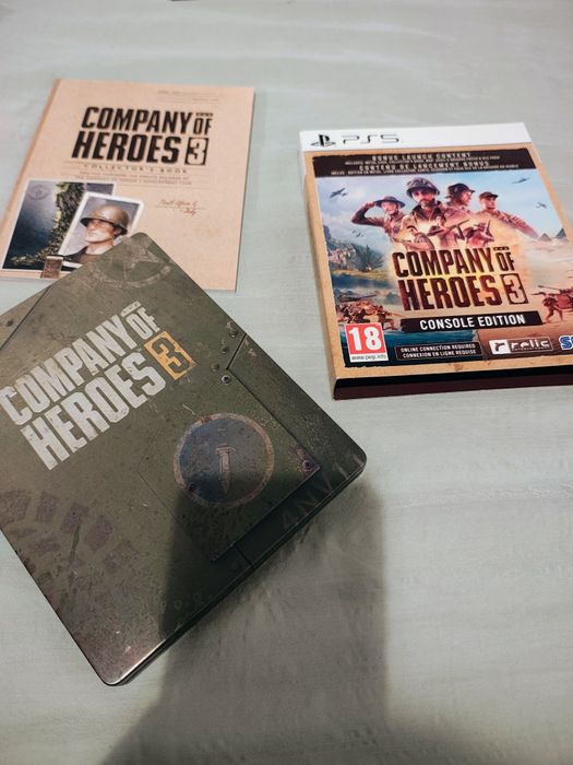 Joc ps5 Company of heroes 3 in steelbook
