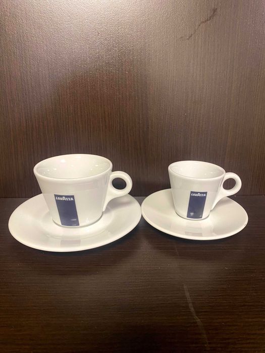 Лаваца / Lavazza оригинални италиански порцеланови чаши за кафе