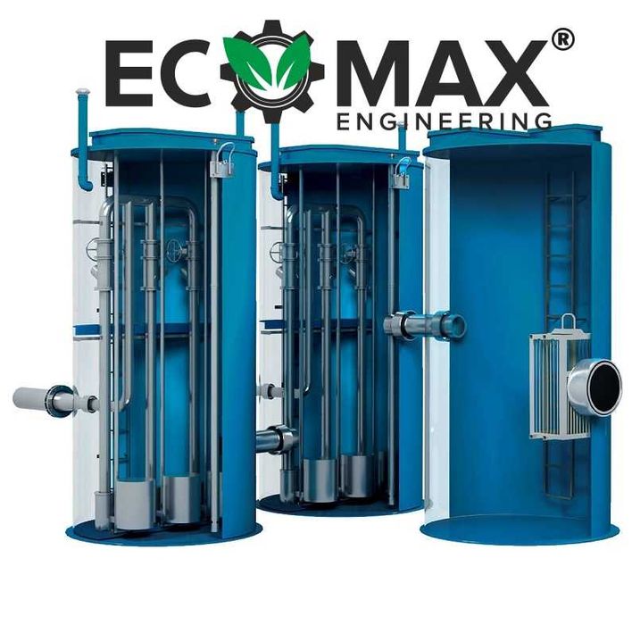 КНС -Канализационная насосная станция с насосами FLYGT, WILO, KSB