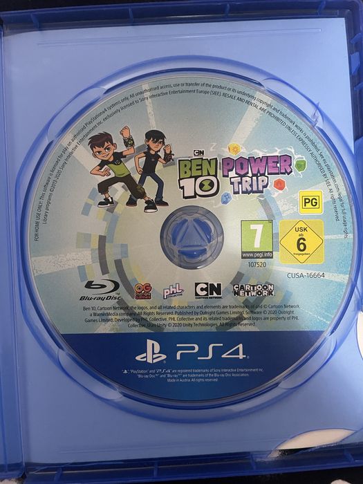Joc ben 10 pentru ps4