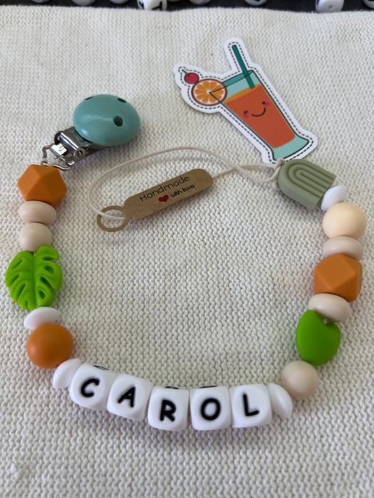 Lantisoare silicon / Lantisoara suzete / Lantisor bebe cadou