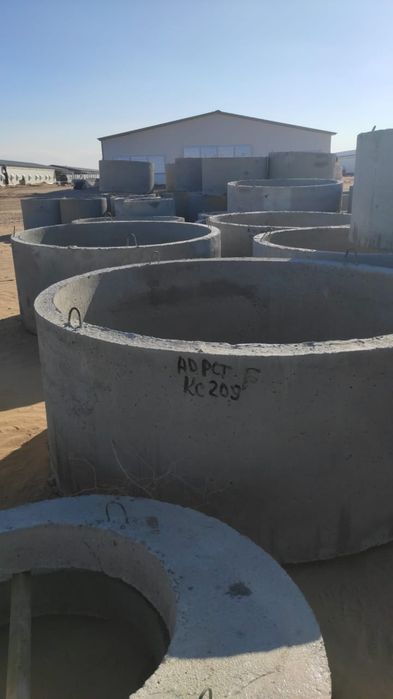 Бетонные кольца для