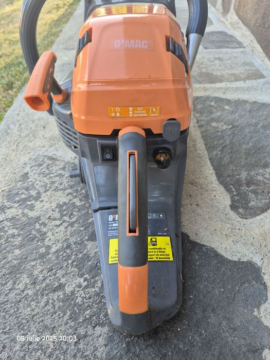 Vând drujbă O'MAC MF 38, în stare perfectă de funcționare