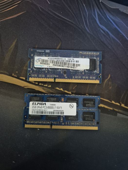 Ram laptop ddr3 2x4GB