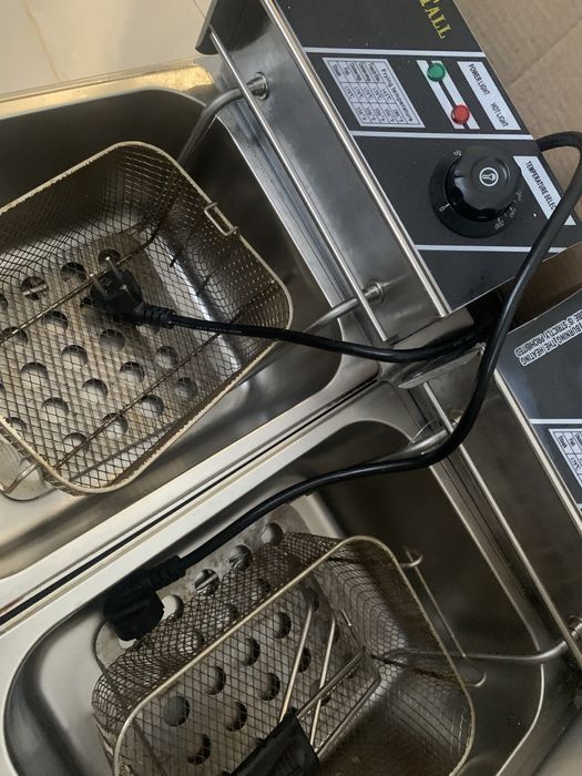 Фритюрница BACKERCRAFT EF-82 серебристый