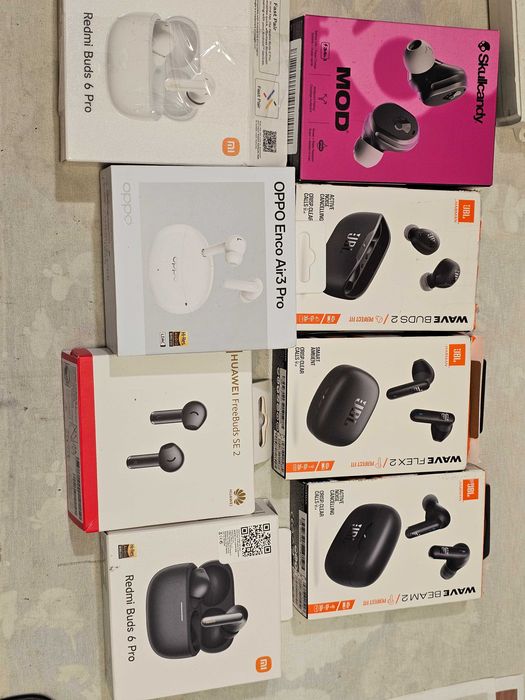 Casti bluetooth JBL Skullcandy Oppo huawei xiaomi