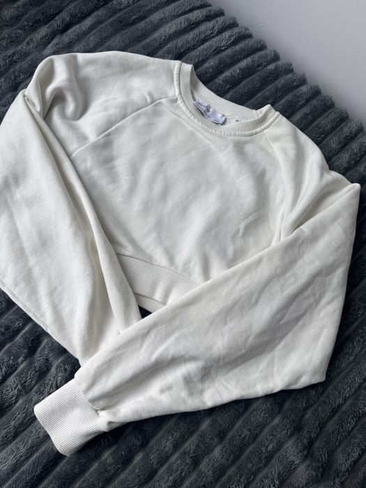 Къса бяла(кремава) блуза