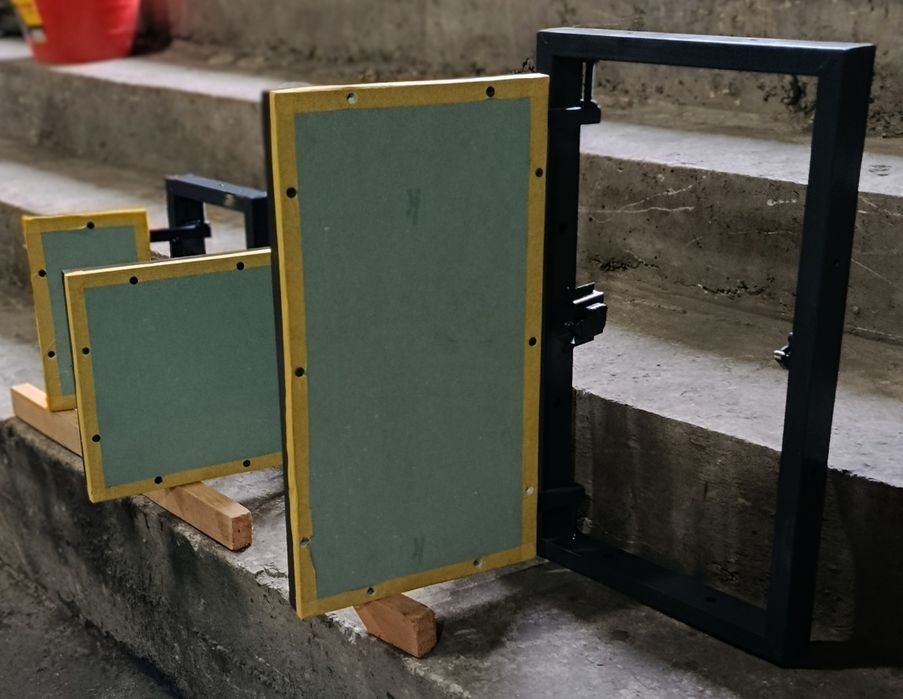 Скрытый люк под плитку