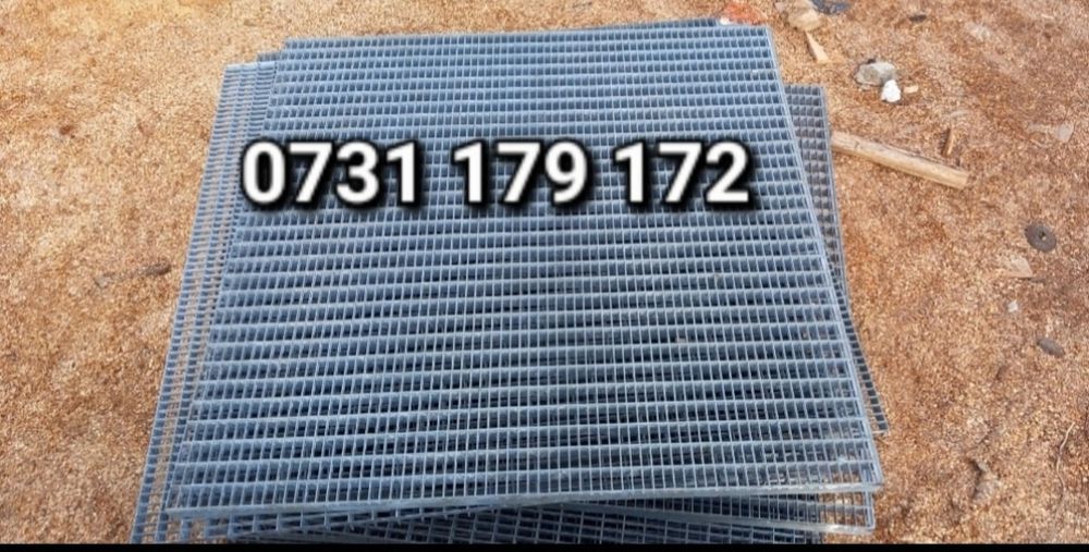 Grilaje zincate galvanizat cu înălțime de 4 cm
