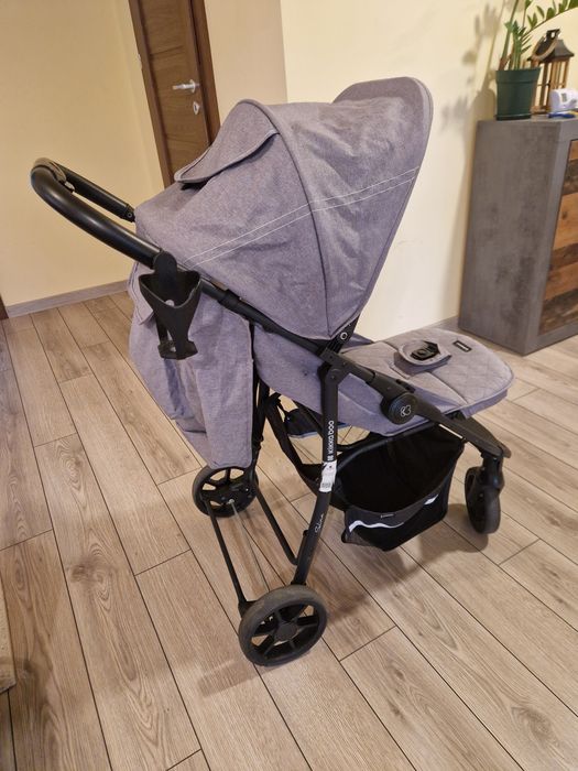 Carucior 3 in 1 bebelusi, Kikka Boo, gri