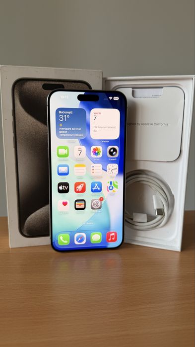 iPhone 15 Pro Max 512Gb impecabil