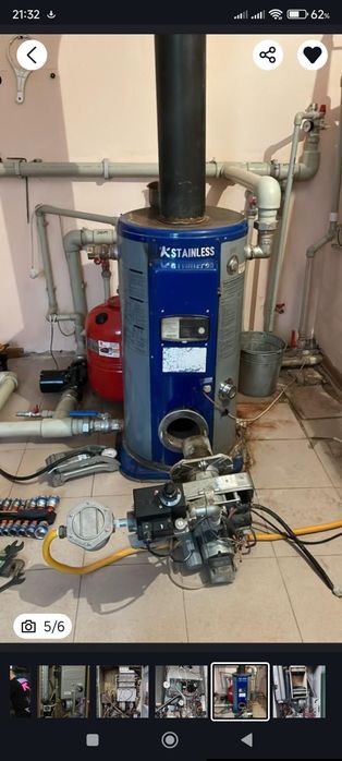 Ремонт газовых котлов Обслуживание котлов