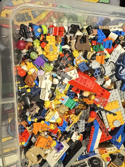 Lego bulk - 15.4 kg, diverse seturi