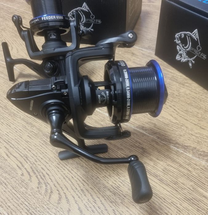 SET 2 Mulinete Pro FL Strategist Feeder 6500 7rulmenti