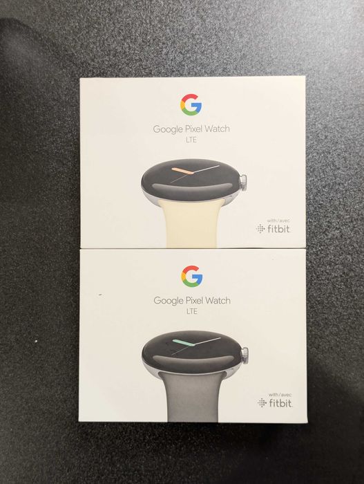 Google Pixel Watch LTE, серебристый корпус, новые запечатанные, +imei