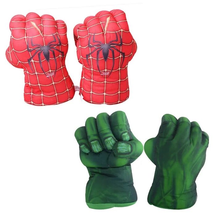 Плюшени ръкавици Спайдърмен/Хълк Spiderman/Hulk