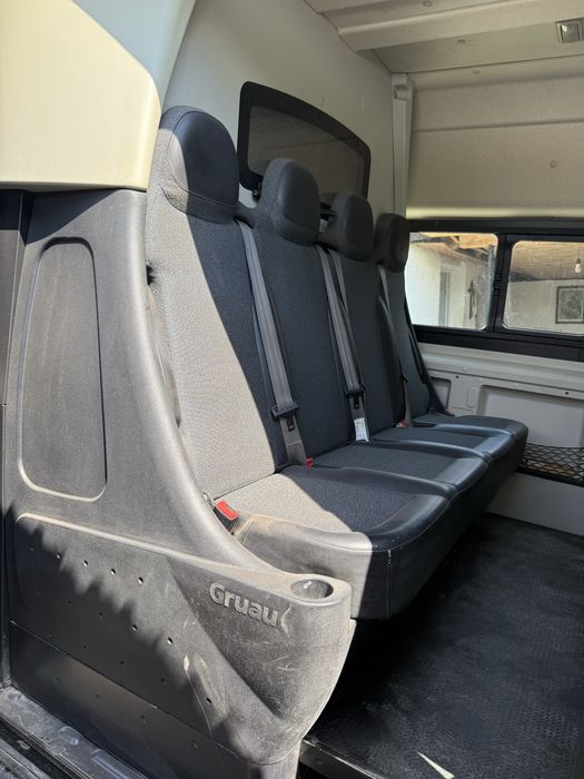 Scaune sofer +banchete Fiat Ducato locuri + perete + prinderi complete