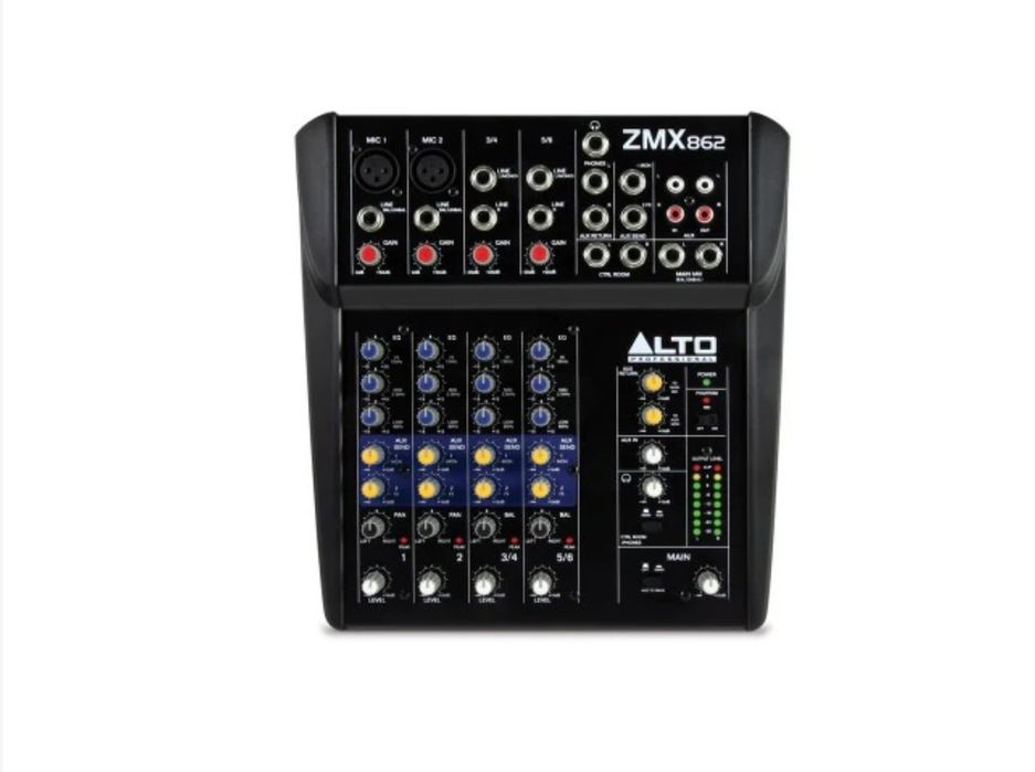 Mixer Analog Audio Alto ZMX862, 6 canale
