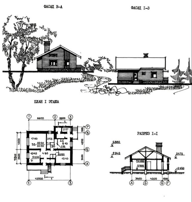Эскизный архитектурный проект частного дома | от 3$ - 5$ кв/м