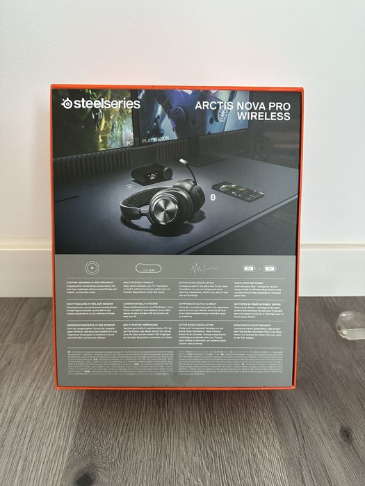 Casti Gaming Steelseries Arctis Nova Pro Wireless negre