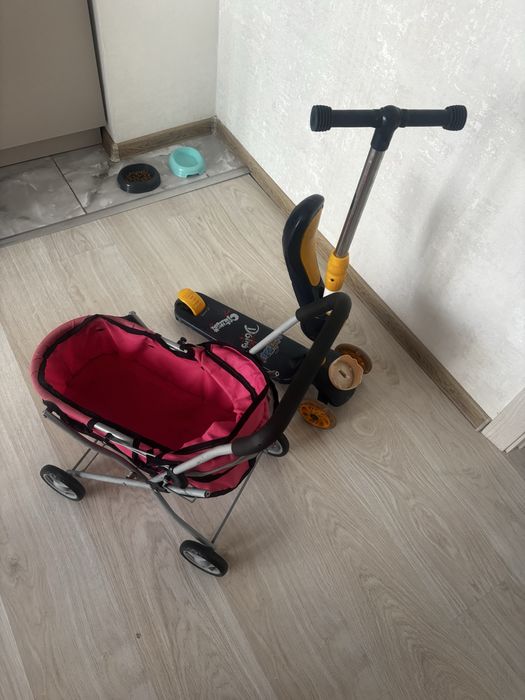 Продам самокат и коляску