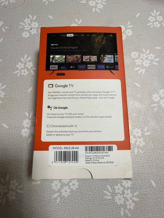 Xiaomi Tv Box S (2nd Gen)