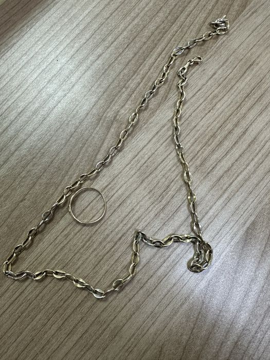 lant aur plus inel ambele 10grane  (14k)