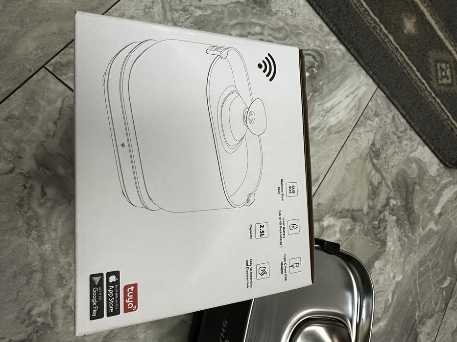 Fantana de apa smart SHAW® PRO V3 cu baterie si senzor, aplicatie mobila, sterilizare UV