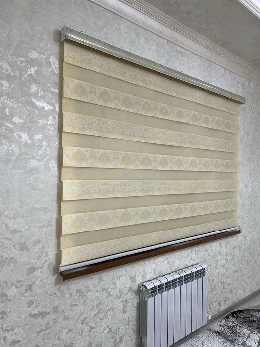 Jalyuzi 1 qol ishochli optom narxlarda kombo plisse