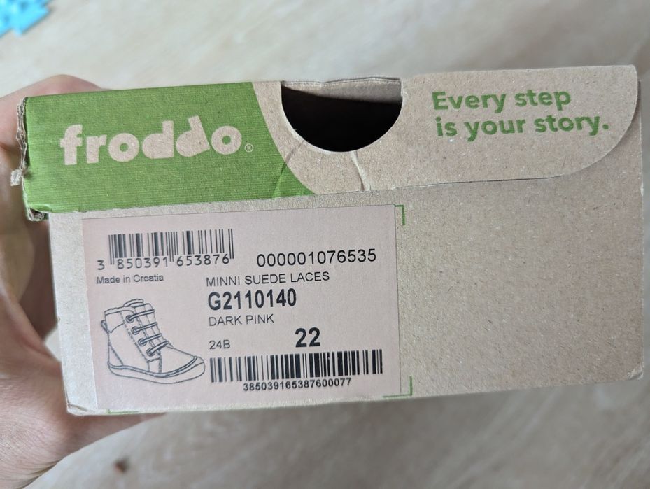 Pantofi Froddo fete roz mărime 22