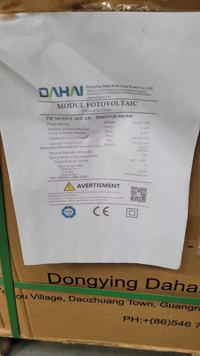 Panouri Fotovoltaice DAIHAI 460W
