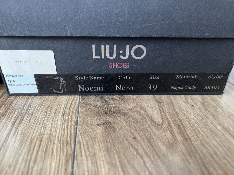 Черни обувки на ток Liu Jo #39