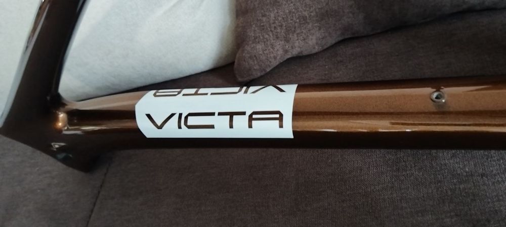 карбонова MTB рамка VIVELO VICTA 19” (48 см) – Gold Rust Chameleon