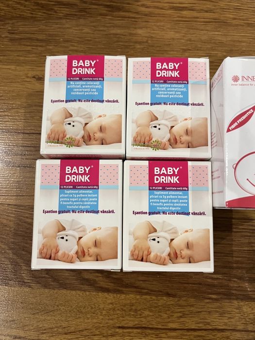 Set ajutor colici și digestie bebe: Baby Drink + Bifido-Baby