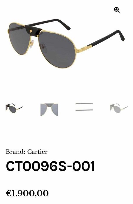 Слънчеви Очила CARTIER CT0096S нови в кутия