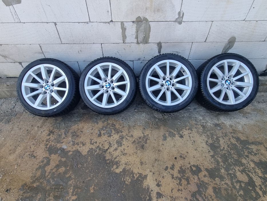 Jante 5x120 BMW seria 3 seria 1 ...R17"  cu anvelope  iarna
