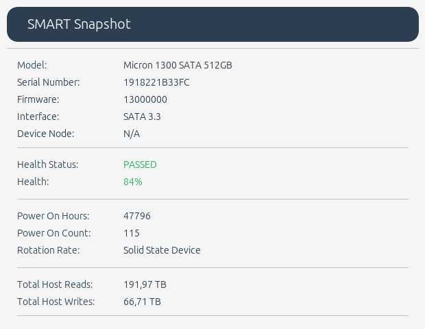 Dell Micron 1300 512GB SATA 6Gb/s SSD за сървър и работна станция MTFDDAK512TDL
