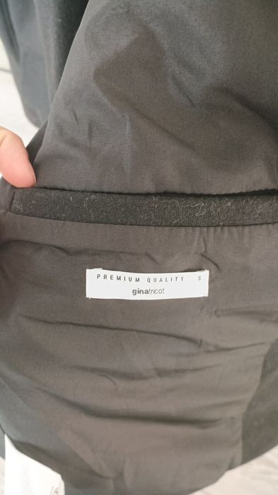 Sacou oversize cu lână