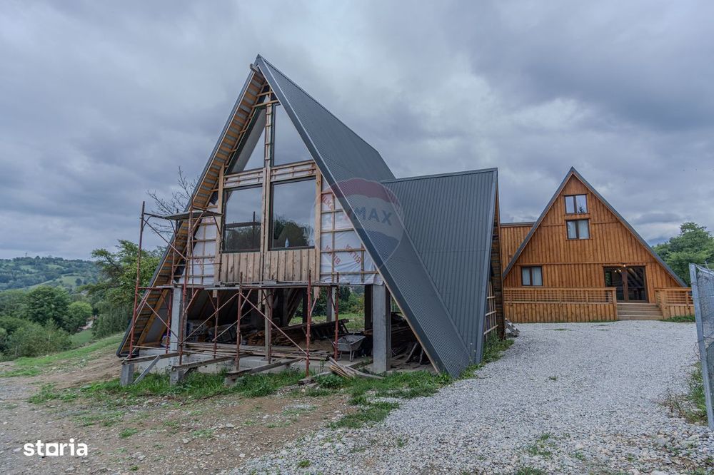 Comision 0%| Cabane Tip A In Bran| Teren 2166Mp| Achizitie In Rate