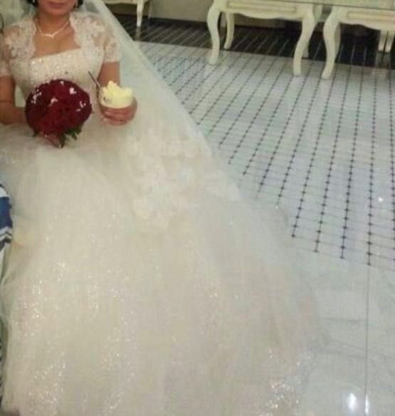 Свадебное итальянское платье