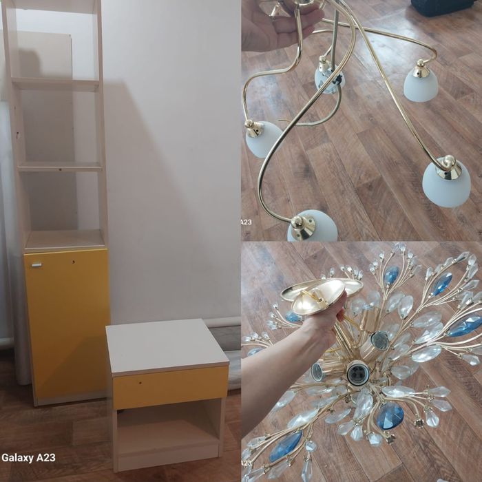 Продам люстри и шкафы