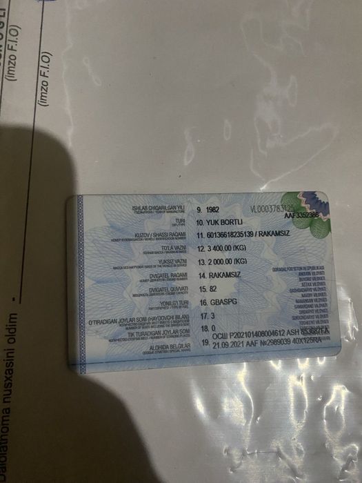 Mersedes 307D sotiladi