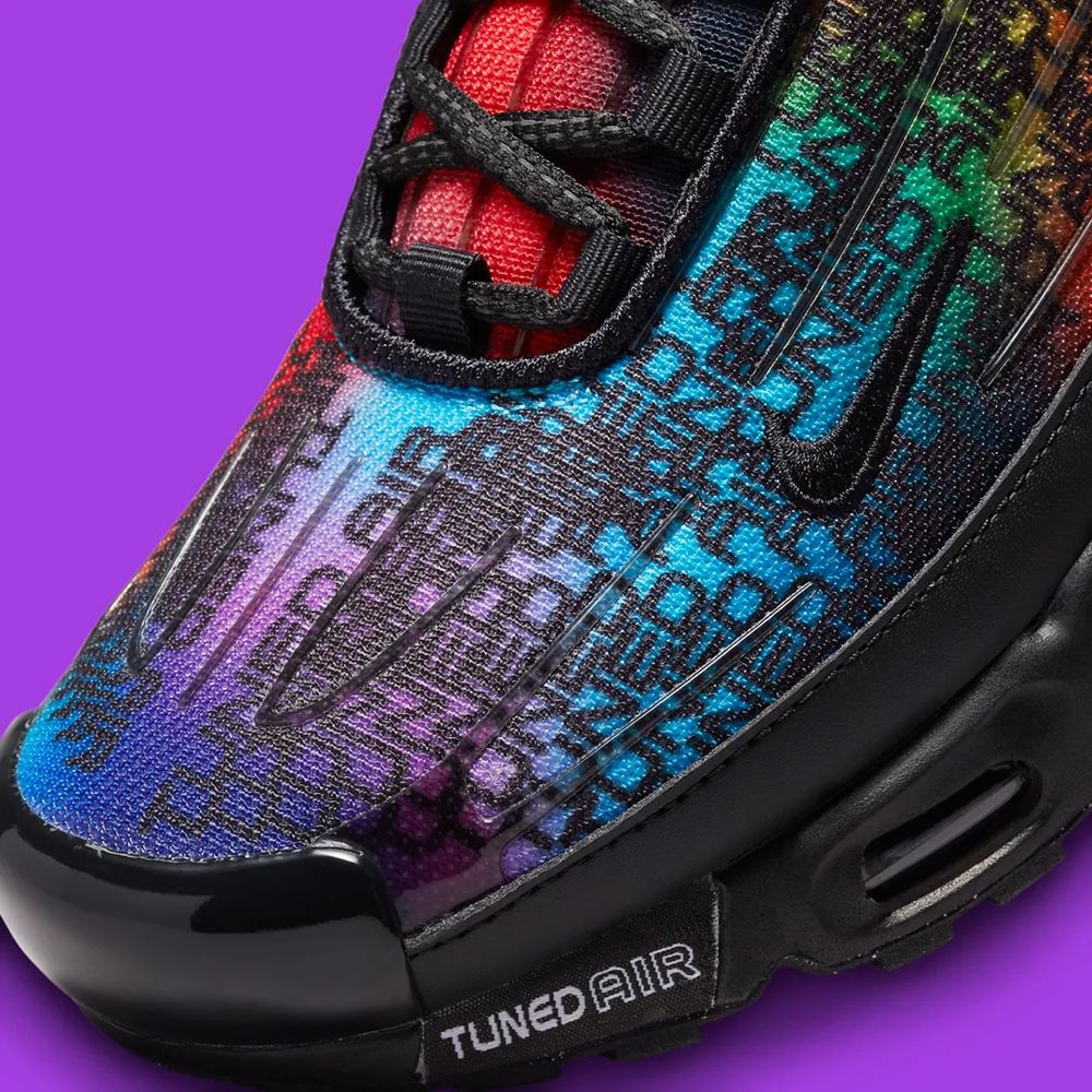 Nike air max plus hotsell rainbow black