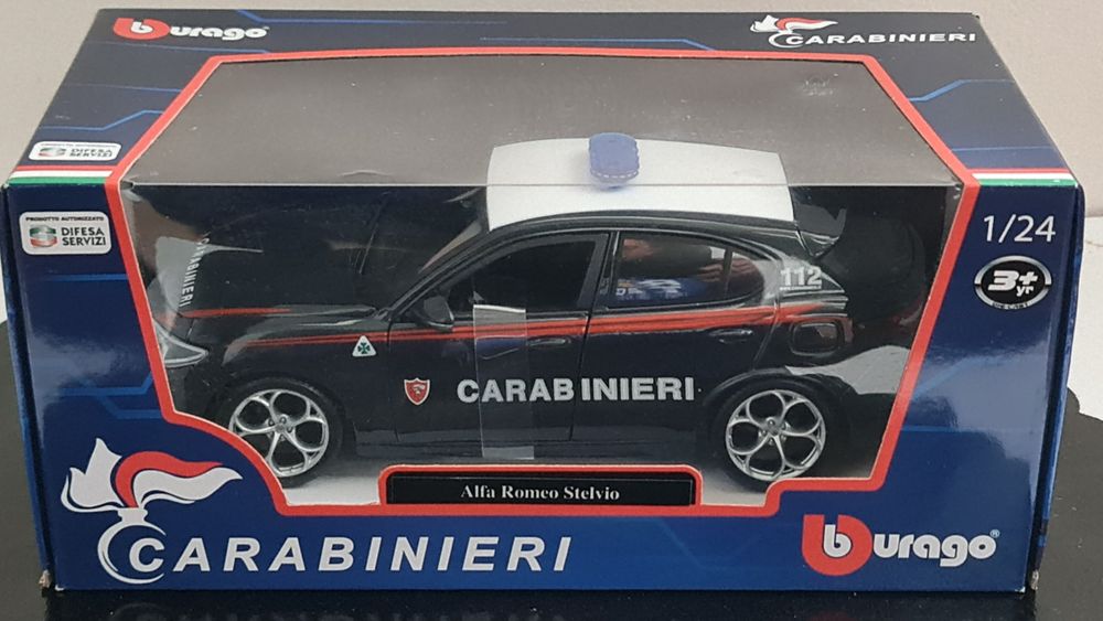 ALFA ROMEO Ctelvio  BBURAGO 1:24 м. от серията CARABINIERI